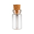 thumbnail image 6 of deevoka 50 Pieces Mini Glass Bottles Jars with Cork Necklace Pendant Charm Clear Jar, 6 of 8