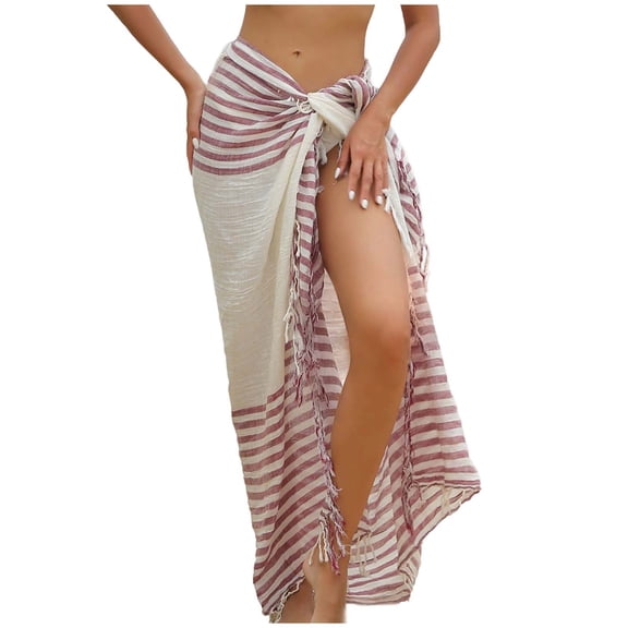 Womens Beach Sarong Swimsuit Coverups Sheer Bikini Wraps for Swimwear Summer Bathing Suit Cover Up