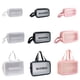 thumbnail image 5 of Wosthever Bolsa de almacenamiento de viaje para mujer de PU, organizador de artículos de aseo, bolsa de cosméticos de PVC impermeable, bolsa de Almacenamiento y organización del hogar Rosado S, 5 of 6