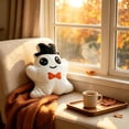 thumbnail image 6 of Qonioi Halloween Ghost Throw Pillow, Cute Soft Lumbar Cushion with Cotton Filling, Decorative Ghost Pillow for Couch Bed Living Room Car, 6 of 6