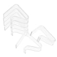 thumbnail image 1 of SHISUYAN 6pcs Transparent Anti-slip Tablecloth Clips Outdoor Tablecloth Clips Tablecloth Holders Table Cloth Holder Clips Tablecloth Clips (Large), 1 of 9
