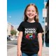 thumbnail image 2 of Boys/Girls School Spirit Back To School Cotton Graphic Tees, Black Casual Summer Tops With Cheer Squad Theme, Gift For Pep Rally, Fashion, Fun, 2 of 3