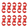 thumbnail image 3 of S Estilo Clips Bicicleta Freno Engranaje Cable Manguera Guía Línea Gancho Rojo 10pcs, 3 of 5