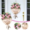 thumbnail image 1 of QTOCIO Welcome Home Decoration Wreath Shooting Props Door Wall Decoration, 1 of 9