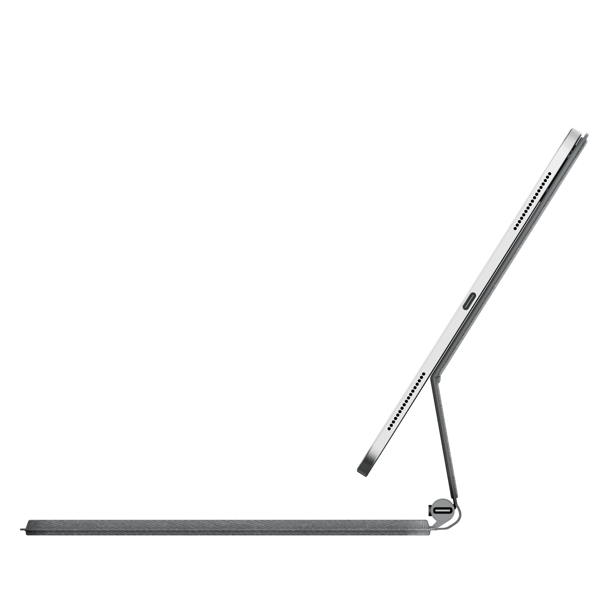 iPad - ikemasa ZXS-iPad-A4BK | iPad Air 11 (M2) / (M3) | 4 corner