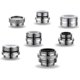thumbnail image 1 of 7Pcs Multiple Size Tap Hose Adapters Solid Brass Fit Removable Sink Aerators, 1 of 5
