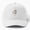 White, variant on Dad Bot Baseball Hat, Robot Father Character Graphic Design, Classic Everyday Cap