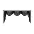 thumbnail image 1 of Cenefa Swag Decoración del hogar Fácil de colgar Elegante diseño vintage decorativo para Negro, 1 of 9