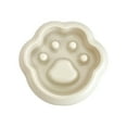 thumbnail image 2 of Comedero lento para perros – Plato antiasfixia para gatos | Huella de pata elevada, base antideslizante, fácil de limpiar | Plástico de grado alimentario | Multicolor | 20x19x4,5cm, 2 of 6