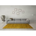thumbnail image 3 of Ahgly Company Machine Washable Indoor Rectangle Oriental Yellow Traditional Area Rugs, 2' x 5', 3 of 4