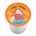 thumbnail image 2 of Crave Beverages Flavored Coffee Pods Compatible with 2.0 K-Cup Brewers, Caramel, 40 Count, 2 of 6