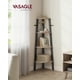 thumbnail image 2 of Soporte de Esquina de 4 Niveles Estante de Escalera Industrial Soporte para Plantas para Sala de Estar Oficina Cocina Gris Negro, 2 of 6