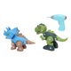 thumbnail image 3 of 2 juegos de juguetes de ensamblaje de dinosaurios para desarrollar la capacidad manual, juguetes educativos de animales para niños 6605 2, 3 of 14