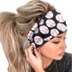 thumbnail image 1 of Diadema elástica con estampado de bolas para mujer, 1 bandana para el pelo, pañuelo para la cabeza para mujer, 1 of 3