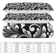 thumbnail image 2 of HAHDAXIA Vintage Flower Pattern Bedding Solid Comforter Set for All Seasons,3 Pieces(1 Comforter+2 Pillowcases),Soft Microfiber Bedding Set Twin(86"x70"), 2 of 7