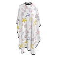 thumbnail image 4 of ZICANCN Hair Cutting Cape for Adults,Nautical Doodle Cape Salon Barber Cape for Hair Stylist Shampoo Capes Waterproof , 55x66 Inch, 4 of 7