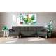 thumbnail image 1 of Sala Modular Doble Chaise Makora Salazar con Memory Foam Color Negro Lino Respaldo Reclinable de 3 Posiciones, 1 of 7