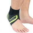 thumbnail image 2 of Unisex Ankle Support Brace Compression Breathable Sleeve Adjustable Wrap, 2 of 6