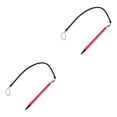 thumbnail image 2 of Seitruly Bolígrafos de pantalla táctil Stylus portátiles con cuerda elástica resistiva tabletas universales juegos Smartphone máquina recreativa Rojo 2piezas, 2 of 5