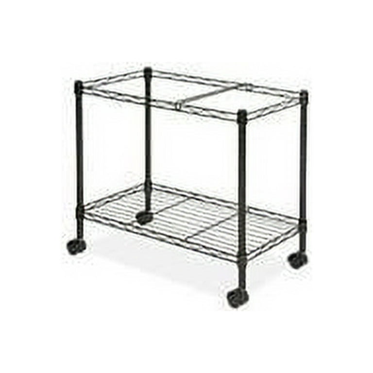 Lorell Mobile File Cart - 4 Casters - Steel - x 12.9 Lorell Mobile File Cart - 4 Casters - Steel - x 12.9