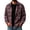 Hot Pink, variant on Flannel Shirt for Men Fall Lightweight Button Up Shirt Fashion Long Sleeve Plaid Shirts with Pocket M-3XL