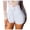 White, variant on Womens Shorts Stretchy High Waisted Hem Distressed Ripped Summer Casual Beach Shorts M-2XL