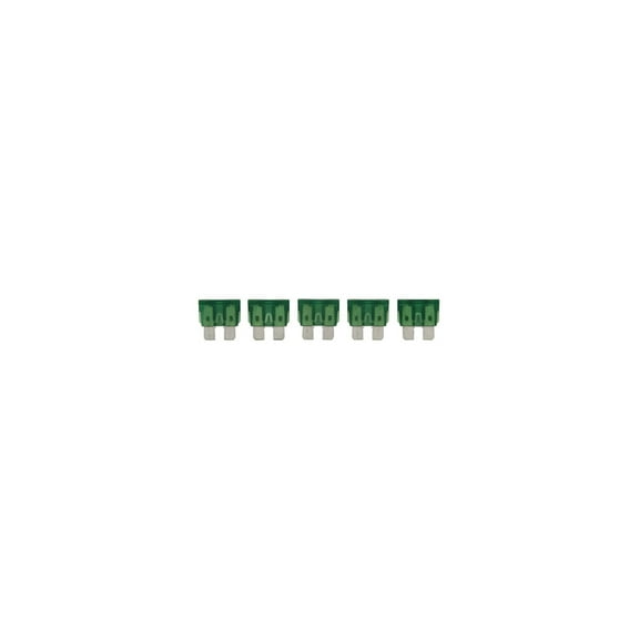 Bussmann BP/ATC-30-RP Automotive ATC Blade Fuse (ATC-30) - Blister Pack (5 Each), 30A, Green