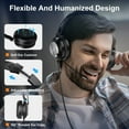 thumbnail image 5 of Voistek 3-in-1 Computer Headset with Noise Cancelling (Compatible with 3.5mm, USB, Type-C Jack), 5 of 8