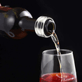 thumbnail image 5 of Paquete de 4 collares para botellas de vino de acero inoxidable para cocina, anillo de goteo de vino duradero, 5 of 5