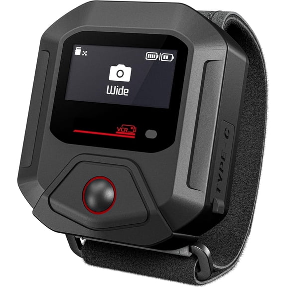 Smart Bluetooth Remote Control Compatible with GoPro Hero 13/12/11/10/9, 25M Range Smart Action Bike Motorcycle Cycling Hiking POV Selfie Accessories