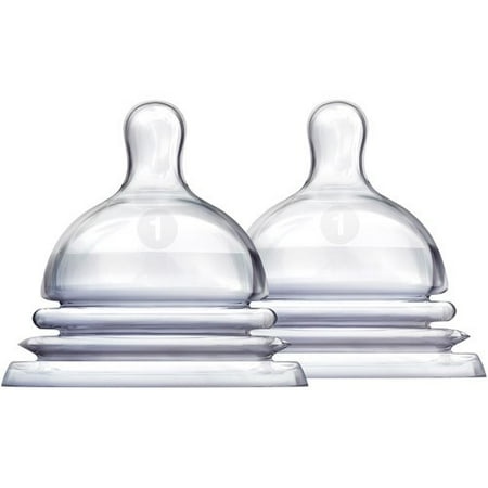 Munchkin LATCH Stage 1 Nipple, BPA-Free, Birth and Up, 2-Pack