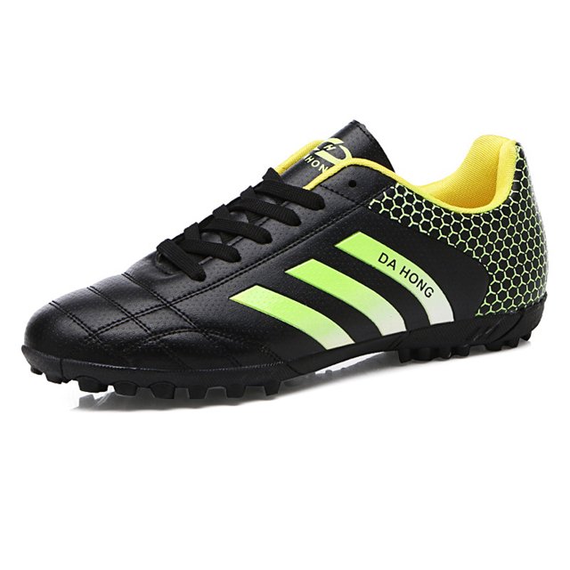 Zapatos De Entrenamiento De Fútbol Zapatos de fútbol para niños, botines de fútbol de malla suave, accesorios para exteriores (35 negro) Likrtyny Para Estrenar