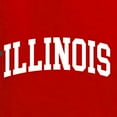 thumbnail image 5 of Wild Bobby State of Illinois College Style Women Racerback Tank Top, 5 of 5