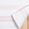thumbnail image 2 of Sticky Toffee Washcloths Set 100% Cotton, White Soft and Absorbent Terry Towels, Modern Stripe, Reusable Fingertip Towels, Quick Drying, 13 in x 13 in, 4 Pack, Blush Pink, 2 of 7