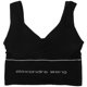 thumbnail image 2 of Wireless Women Padded Sports Bra Soft Breathable UBack Bra for Yoga Gym Fitness(Black ), 2 of 4