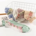 thumbnail image 3 of Floral Lace Women's Spring Summer Cotton Ankle Socks, 7-21 Pairs, 3 of 8