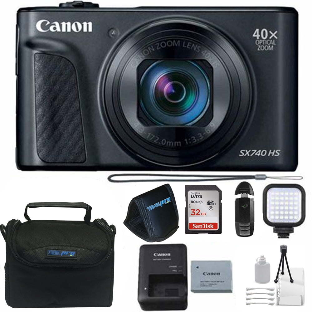 Canon PowerShot SX720 HS 20.3MP 40X ZOOM OTTICO WIFI FOTOCAMERA DIGITALE Bundle 