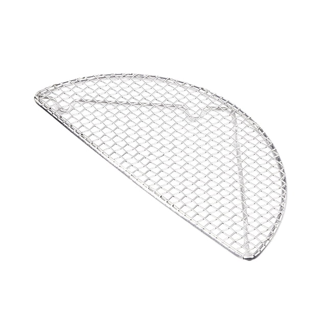 Outdoor Home Cooking Stainless Steel Barbecue Rectangular Semicircular Multi Shape Multi Size Storage Barbecue Net