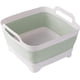 thumbnail image 1 of Lavabo plegable con tapón de desagüe Asas de transporte para 9 litros de gran capacidad, Lavabo, Lavabo plegable para fregadero de caravana, Verduras, Frutas, Fregadero de alimentos Colador Lavabo - Gris Ormromra WMPH-637-3, 1 of 6
