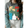 thumbnail image 5 of Boho Abstract Floral Graphic T Shirts, 5 of 10