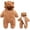 Khaki, variant on Krdevn Baby Bear Romper Outfit Suit Girls Boys Thick Jumpsuit Romper Hooded Coat Winter Warm Clothes Outwear Snowsuit,Kids Clothing,3-6 Months