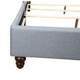 thumbnail image 2 of Home Furniture Julie Blue Full Upholstered Panel Bed, 2 of 4
