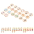 thumbnail image 3 of Memory Matching Toys Wooden Match Memory Game Educational Early Learning Development Memory Toys for Kids Toddlers, 3 of 7