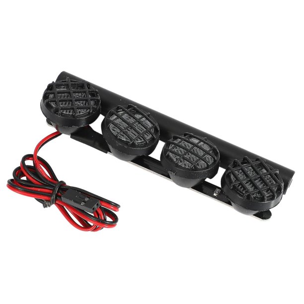 Barra de luz de techo Led con 4 focos Compatible con 1/10 1/8 Rc Car Hsp Tamiya