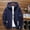 BU2, variant on WILLBEST Hoodie Oversized Men's Casual Pure Color Plus Size Hoodie Reflective Zipper Outdoor Sport Coat