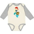 thumbnail image 3 of Inktastic Mermaid Pirate Boys or Girls Long Sleeve Baby Bodysuit, 3 of 5