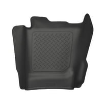 Husky Liners 83231 Weatherbeater Floor Mat Fits 2014-2019 Silverado/Sierra 1500/2500/3500 Crew/Double Cab Legacy Body Center Hump Liner 1pc Black