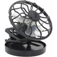 thumbnail image 1 of Ventilateur avec Clip / Petit Ventilateur à Clipser / Refroidisseur Personnel Compact à Énergie Solaire pour Femmes Hommes Intérieur Extérieur Randonnée Pêche Plage Voyage, 1 of 8
