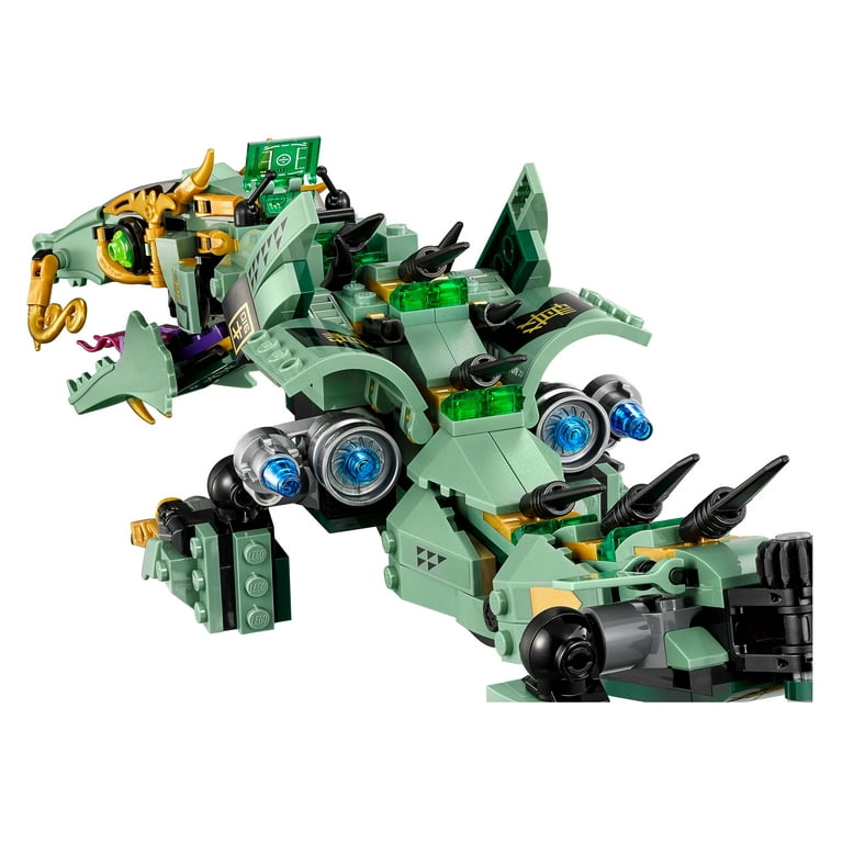LEGO NINJAGO Movie Green Ninja Mech Dragon 70612 Ninja Toy with Dragon  Figurine Building Kit (544 Pieces) (Discontinued by Manufacturer)