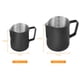 thumbnail image 2 of Jarra espumadora de leche de acero inoxidable negro mate de 350 ml y 600 ml, 2 of 9